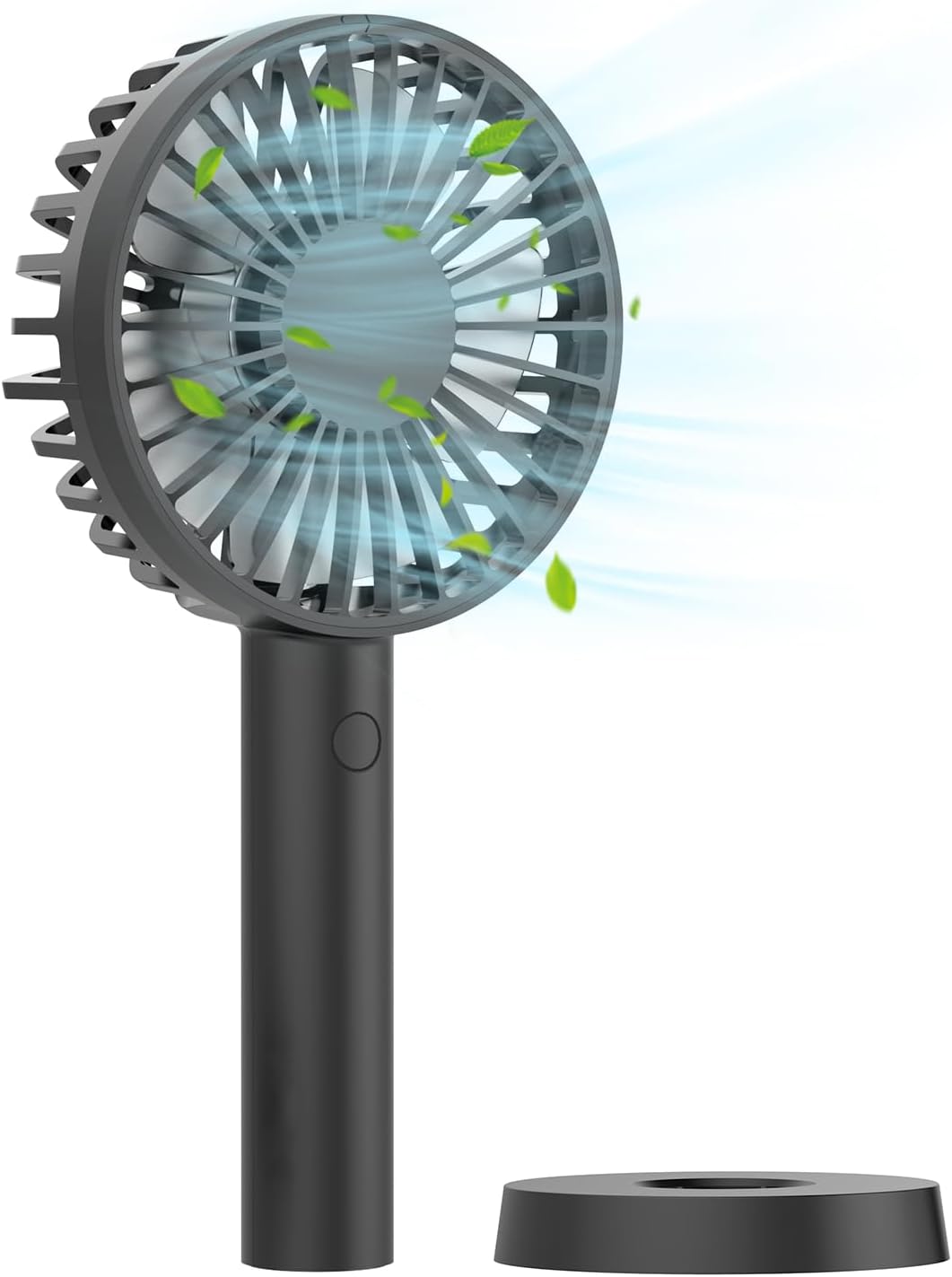 Leelife Handheld Fan, Silent Hand Fan with 3000 mAh Battery, Long Last 12h Worki...