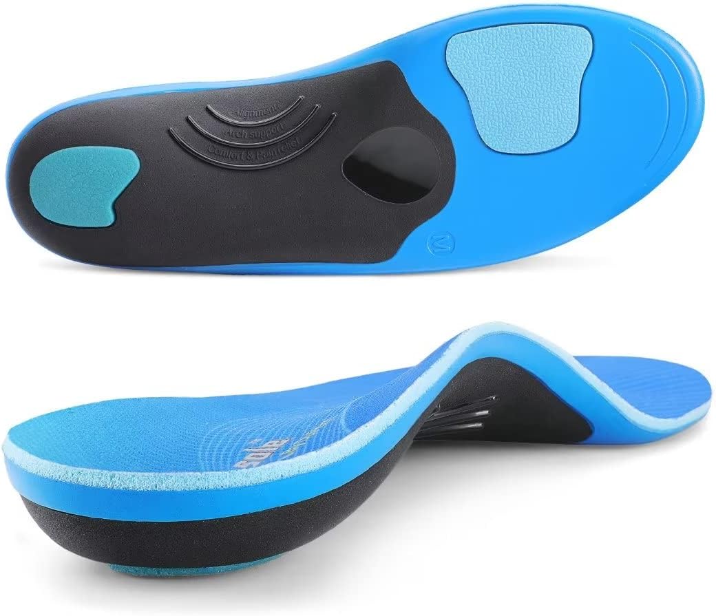 PCSsole High Arch Support Insoles, Plantar Fasciitis Inserts Flat Feet Orthotic...