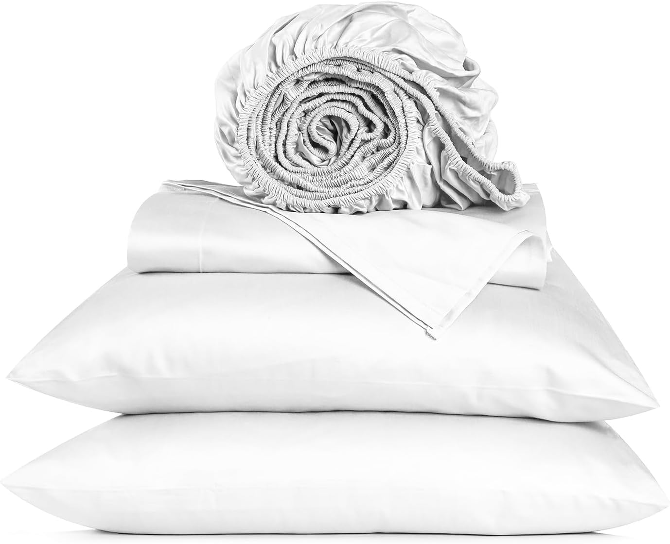 URBANHUT 800 Thread Count Egyptian Cotton Sheets King Size, Long Staple Bed Shee...