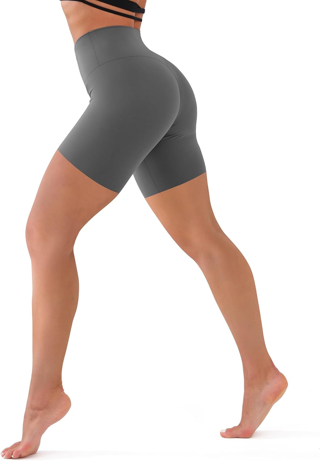 CHARMKING High Waisted Biker Shorts for Women - 5"/8" Tummy Control, Ultra-Comfo...
