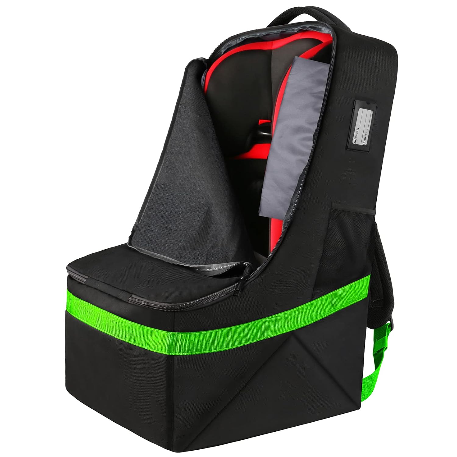 YOREPEK Car Seat Travel Bag, Padded Car Seats Backpack for Air Travel, Heavy Dut...
