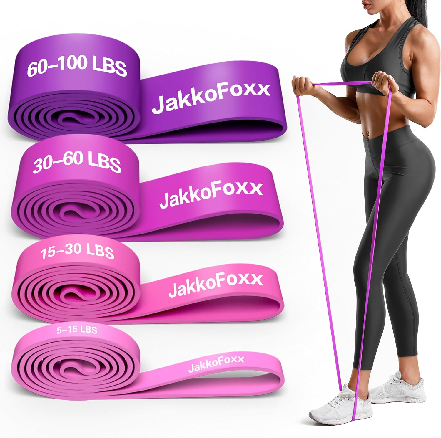 Pull Up Bands,Resistance Band,Stretching Assist Band, Portable Exercise, Muscle...