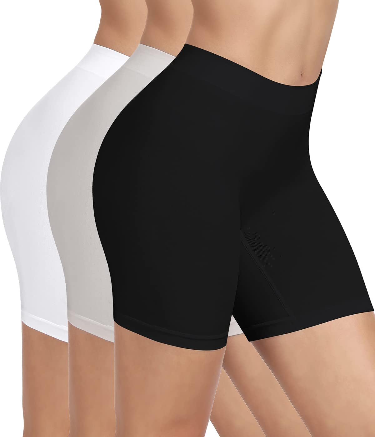 BESTENA Slip Shorts Seamless Smooth Workout Yoga Bike Shorts for Women Under Dre...