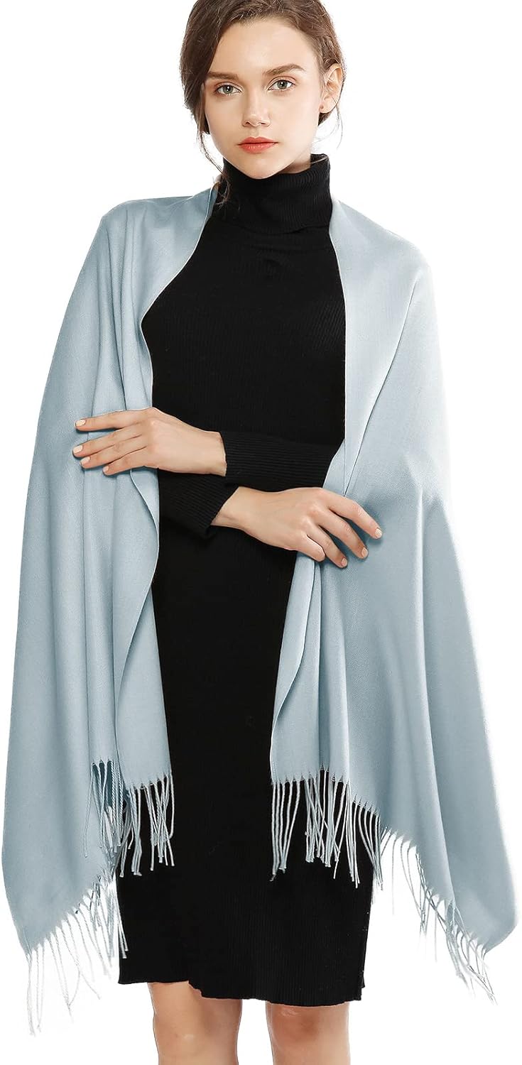 RIIQIICHY Women's Scarf Pashmina Shawls and Wraps for Evening Dress Bridesmaid W...