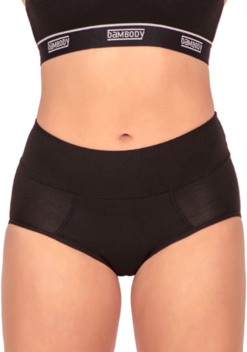 Bambody Absorbent Panties, Period Underwear for Women and Teens - Leakproof, Sof...