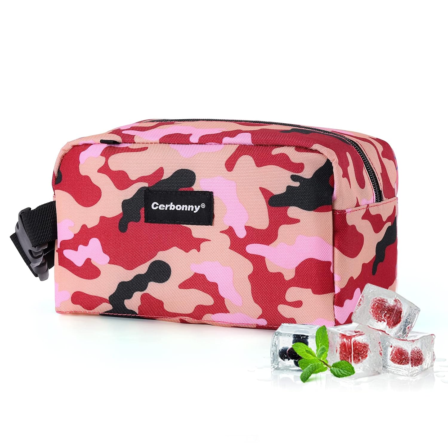 Cerbonny Small Cooler Bag Freezable Lunch Bag for Work School Travel,Leak-proof...