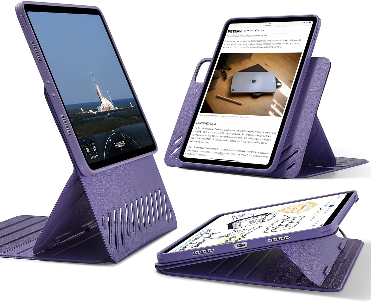 ESR for iPad Pro 11 Inch Case (2022/2021 / 2020/2018, 1st, 2nd, 3rd & 4th Gen),...