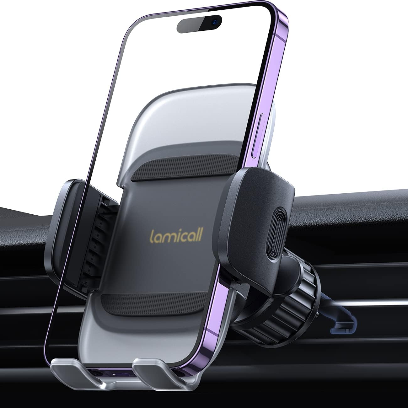 Lamicall Car Phone Holder Vent - Upgraded Spring L...