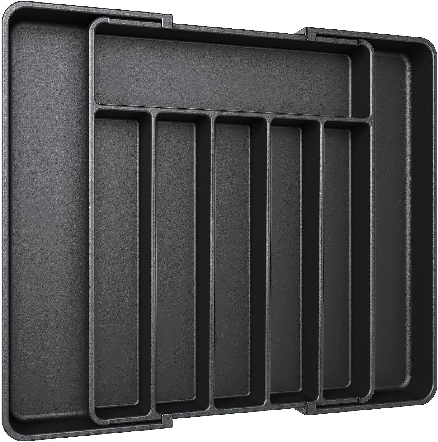 AUJEN Silverware Organizer - Expandable Kitchen Drawer Organizer, Utensil Organi...
