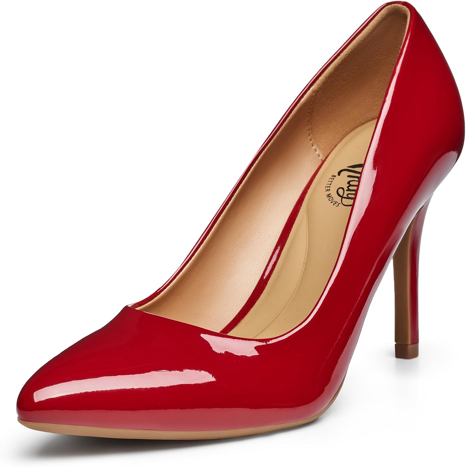 Trary Women’s High Heel Dress Pump Pointed Toe Shoe Classic Office Special Dress...