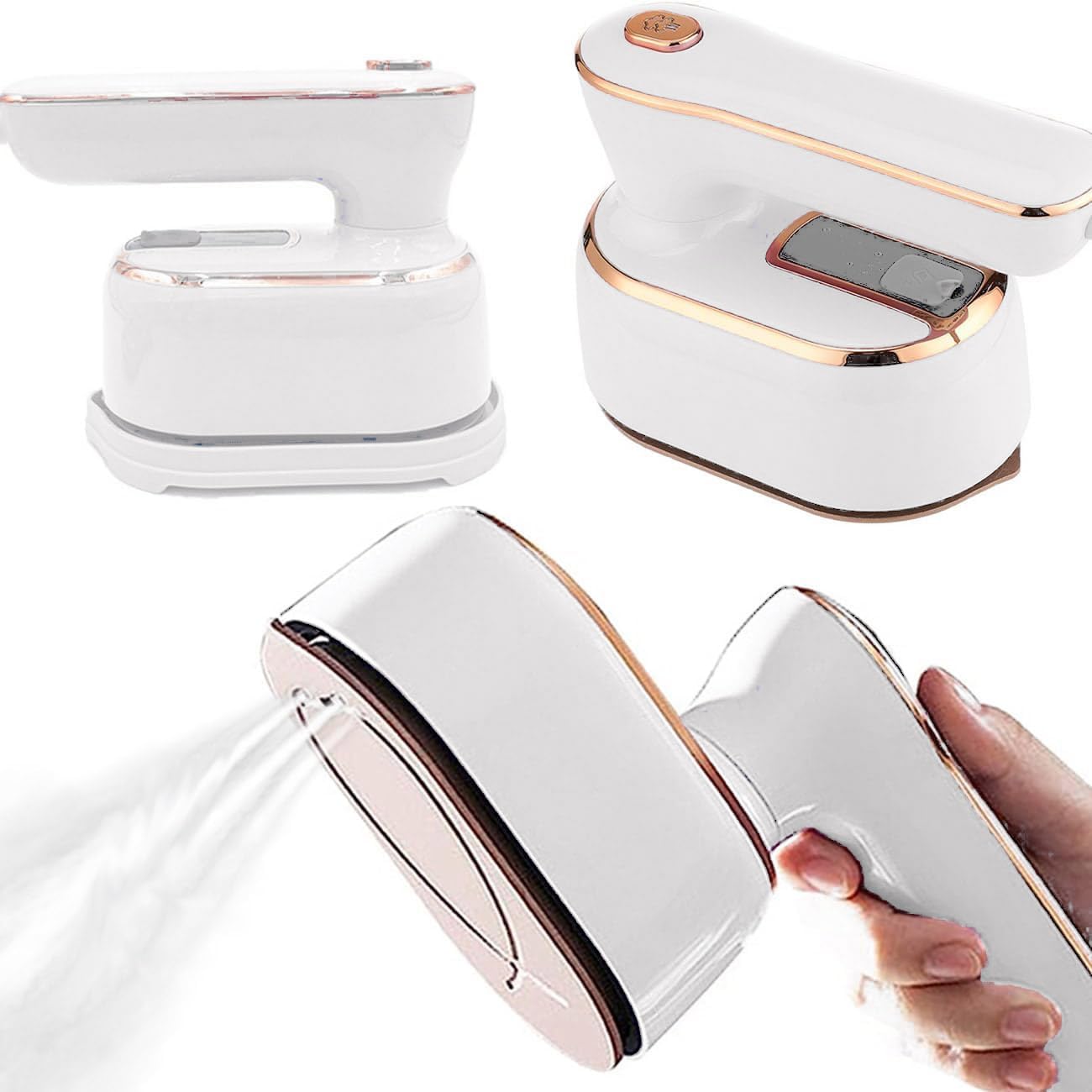 Steamer Iron for Clothes Travel Mini: steam iron h...