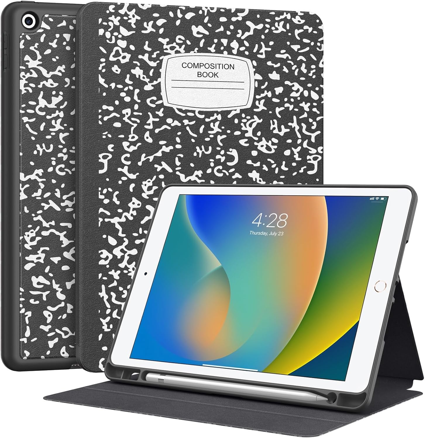 Supveco Case for iPad 9th/8th/7th Generation 10.2 inch (2021/2020/2019 Model) wi...