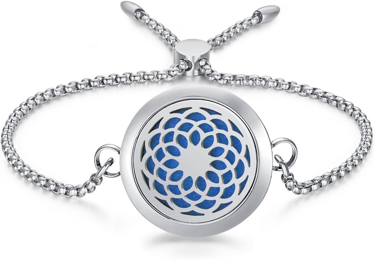 JAOYU Essential Oil Bracelet for Women, Special Diffuser Bracelet with Aromather...