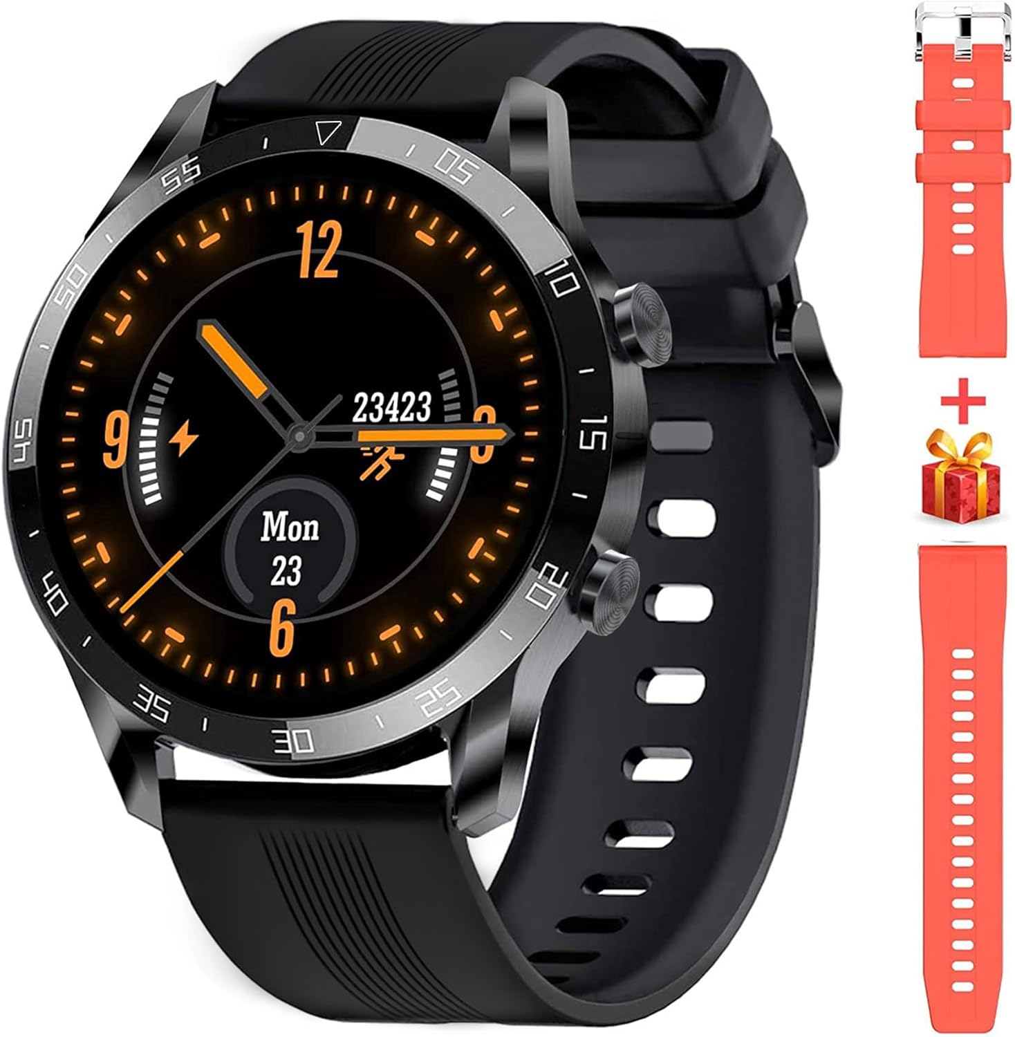 Blackview Smart Watch for Men (Answer/Make Calls), Fitness Watch with Blood Oxyg...