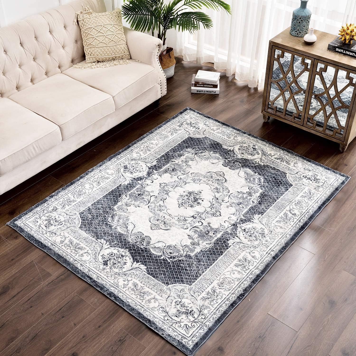 Area Rugs Modern Style Rug Artistic Traditional Unique Carpet Soft Short Pile Li...