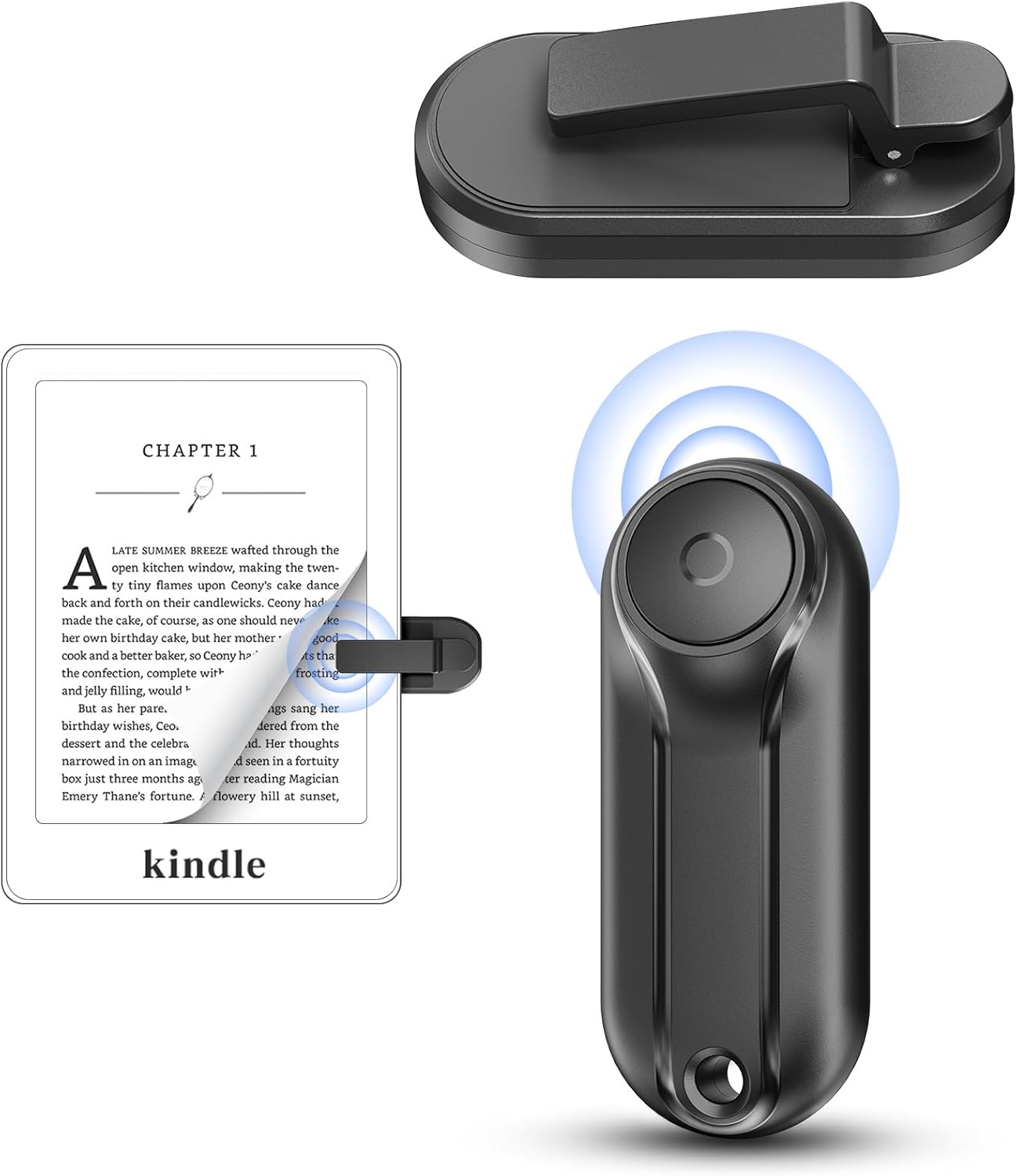 DATAFY Clicker Page Turner for Kindle Remote Control Page Turner for Kindle Pape...