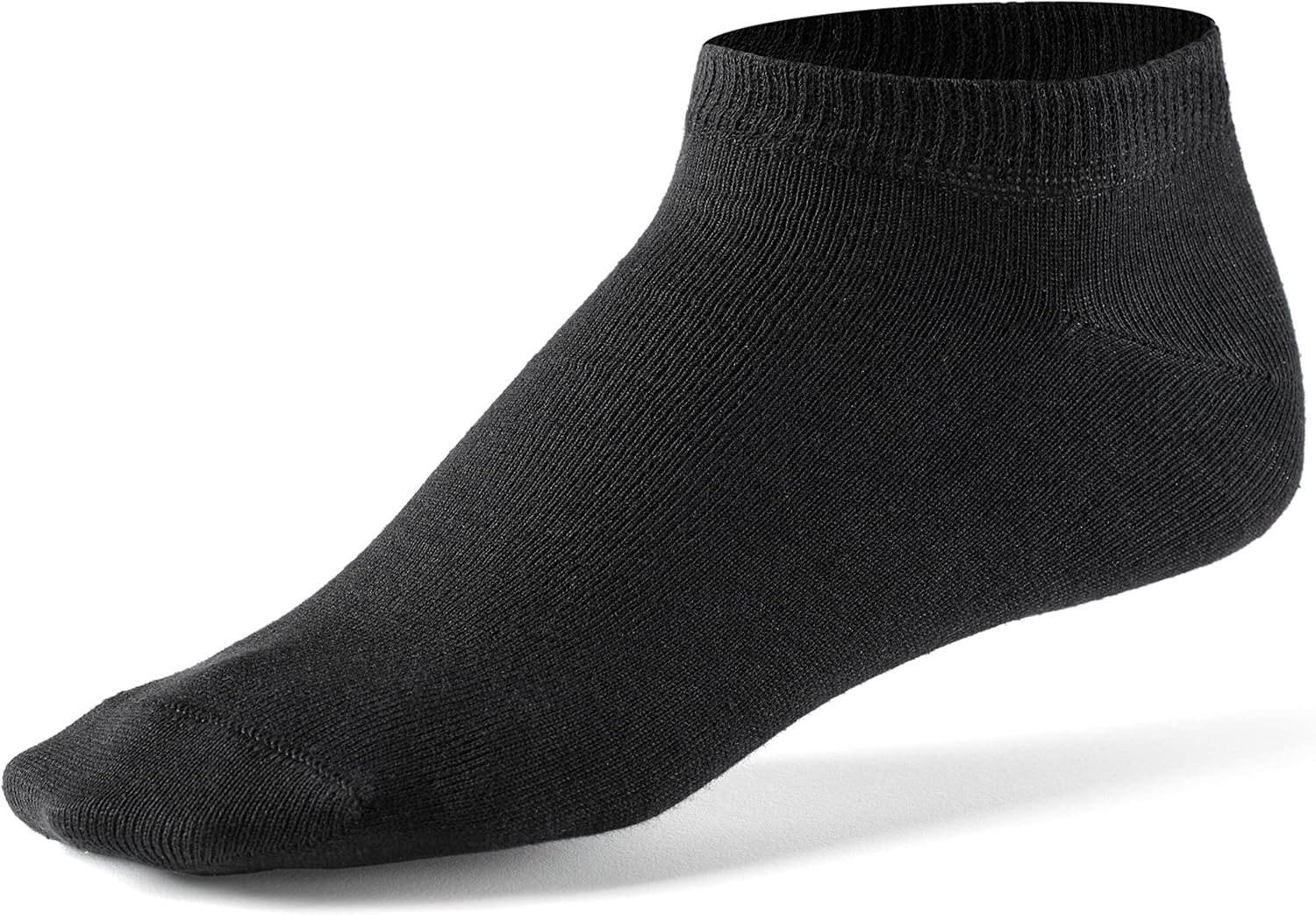 Mens Liner Ankle Socks (10 Pair Pack) by Mat & Vic's Cotton Classic Comfortable...