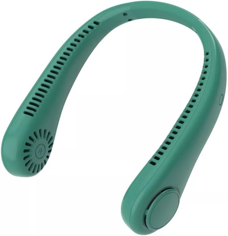 Neck Fan, Portable Neck Fan Hands Free Bladeless Mini Fan with 360°Cooling Airfl...