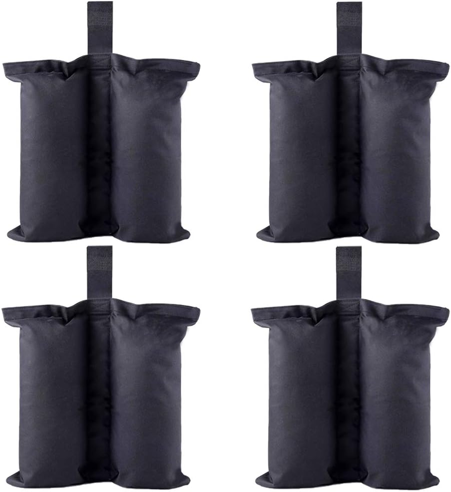 YELAIYEHAO 4 PCS Weights Bag for Pop up Canopy Tent Weighted Feet Bag Sand Bag (...