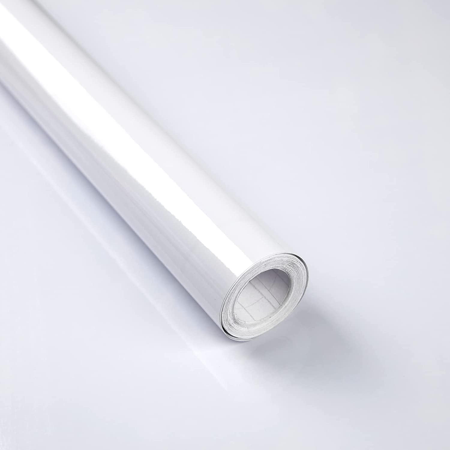 Decoroom Sticky Back Plastic White Vinyl Wrap 60X100cm Self Adhesive Peel and St...