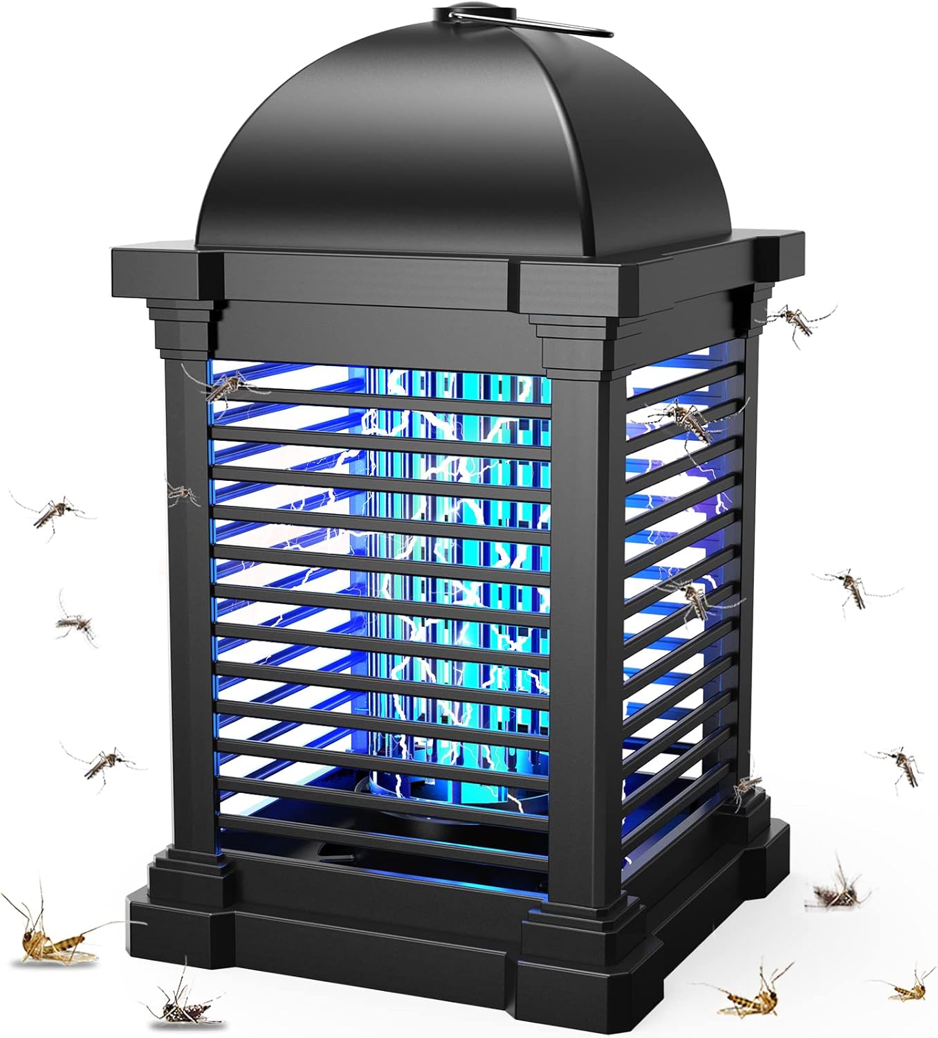 PALONE Fly Zapper 4300V 20W UV Fly Killer High-Performance 2 in 1 Fly Trap Indoo...