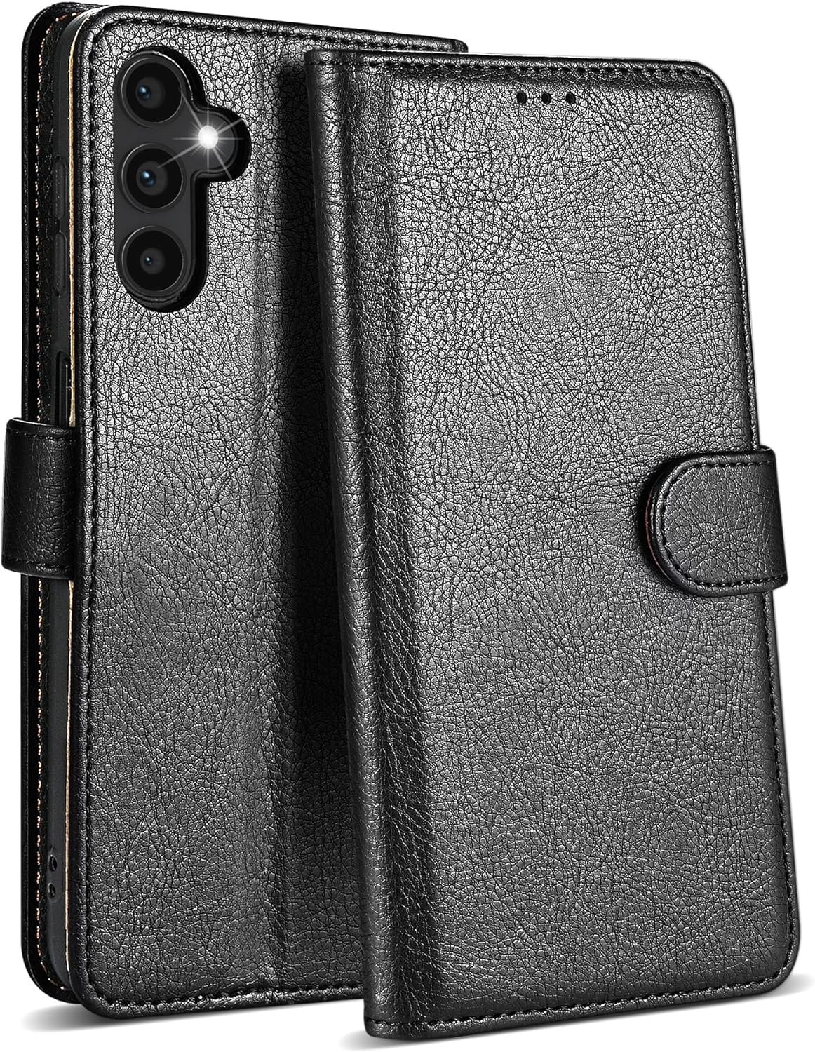 Case Collection for Samsung Galaxy A25 5G Phone Case - Premium Leather Folio Fli...