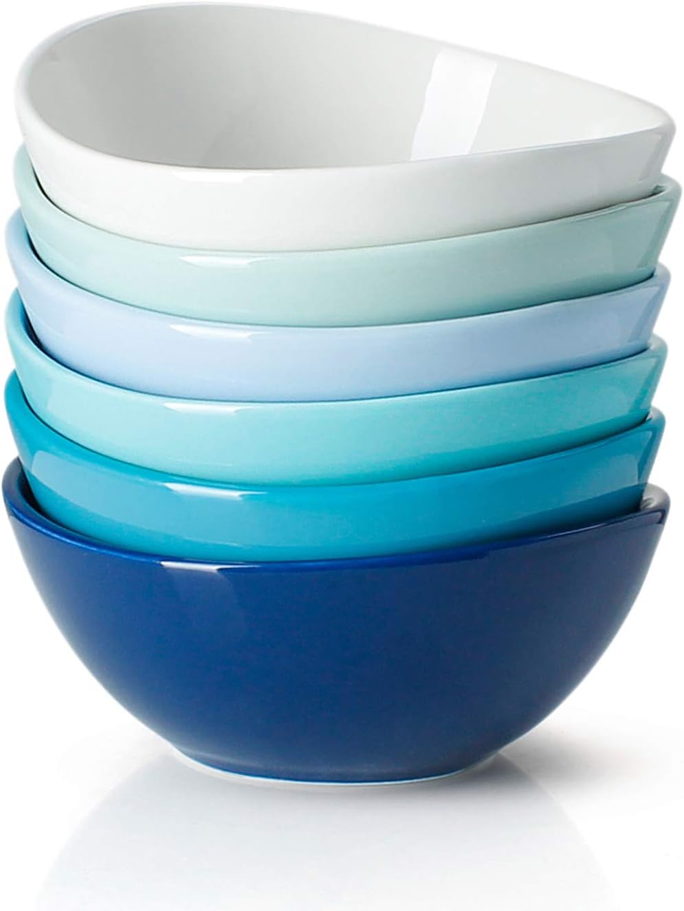 Sweese 5 Inch Porcelain Small 10 oz Bowls Set of 6, for Dessert | Ice cream | So...