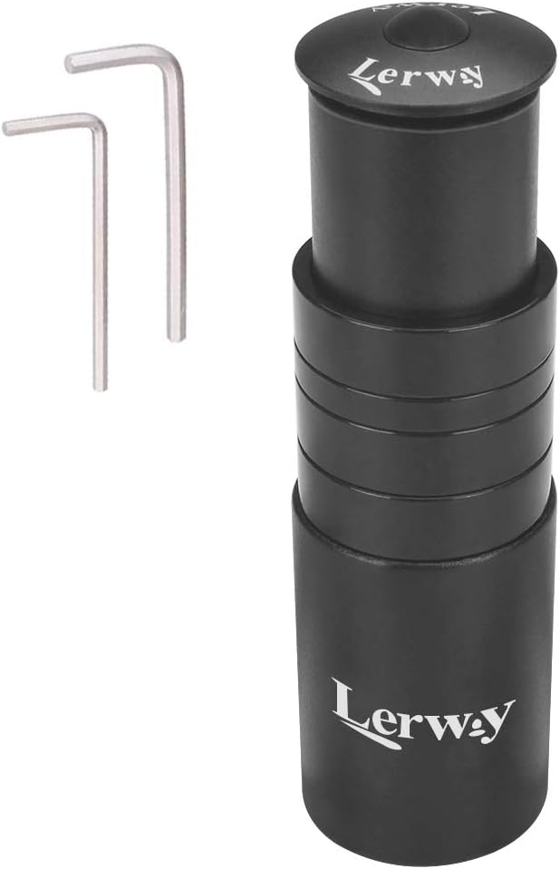 LERWAY Bike Stem Riser Extender MTB Handlebar Stem Adapter with Hex Key for 1-1/...