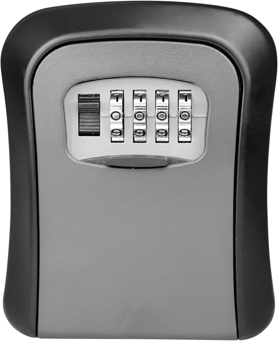 Key Safe Wall Mounted, Key Lock Box Outdoor Indoor with 4 Digit Combination Heav...