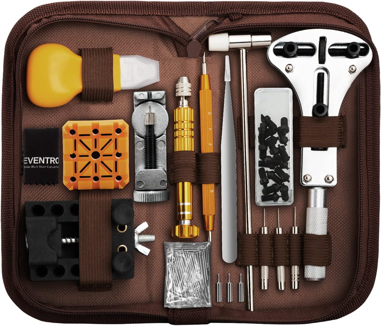 Eventronic Watch Tool Set, Watch Repair Kit, Professional Spring Bar Tool Set, W...