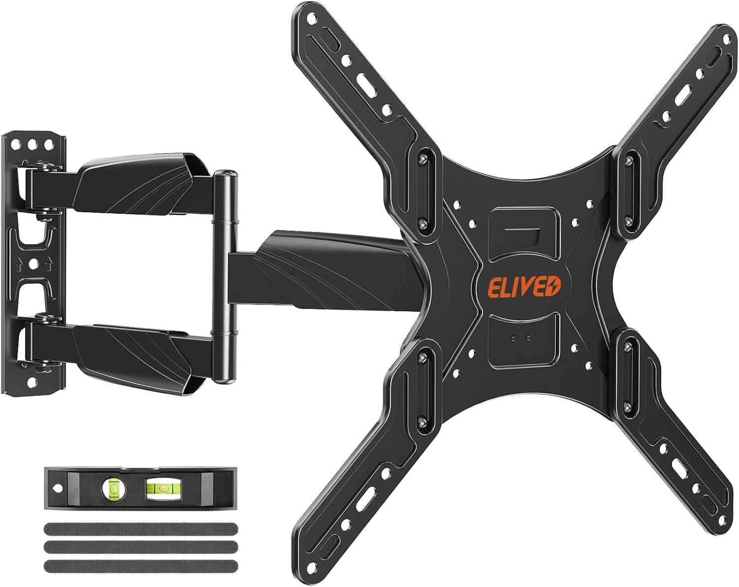 ELIVED UL Listed TV Wall Mount for Most 26-60 Inch TVs, Swivel and Tilt Full Mot...