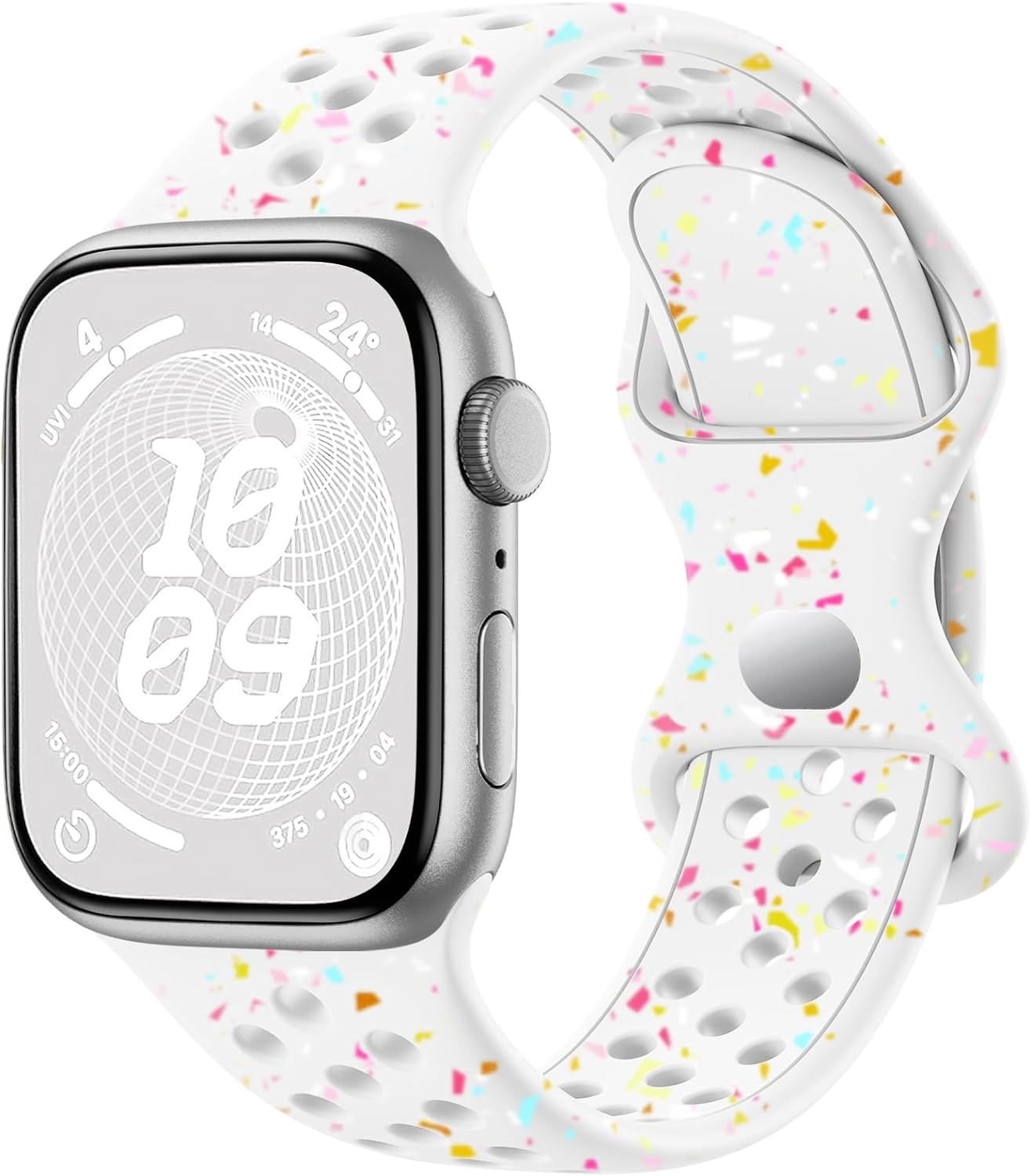 CeMiKa Sport Straps Compatible with Apple Watch Strap 38mm 40mm 41mm for Women M...