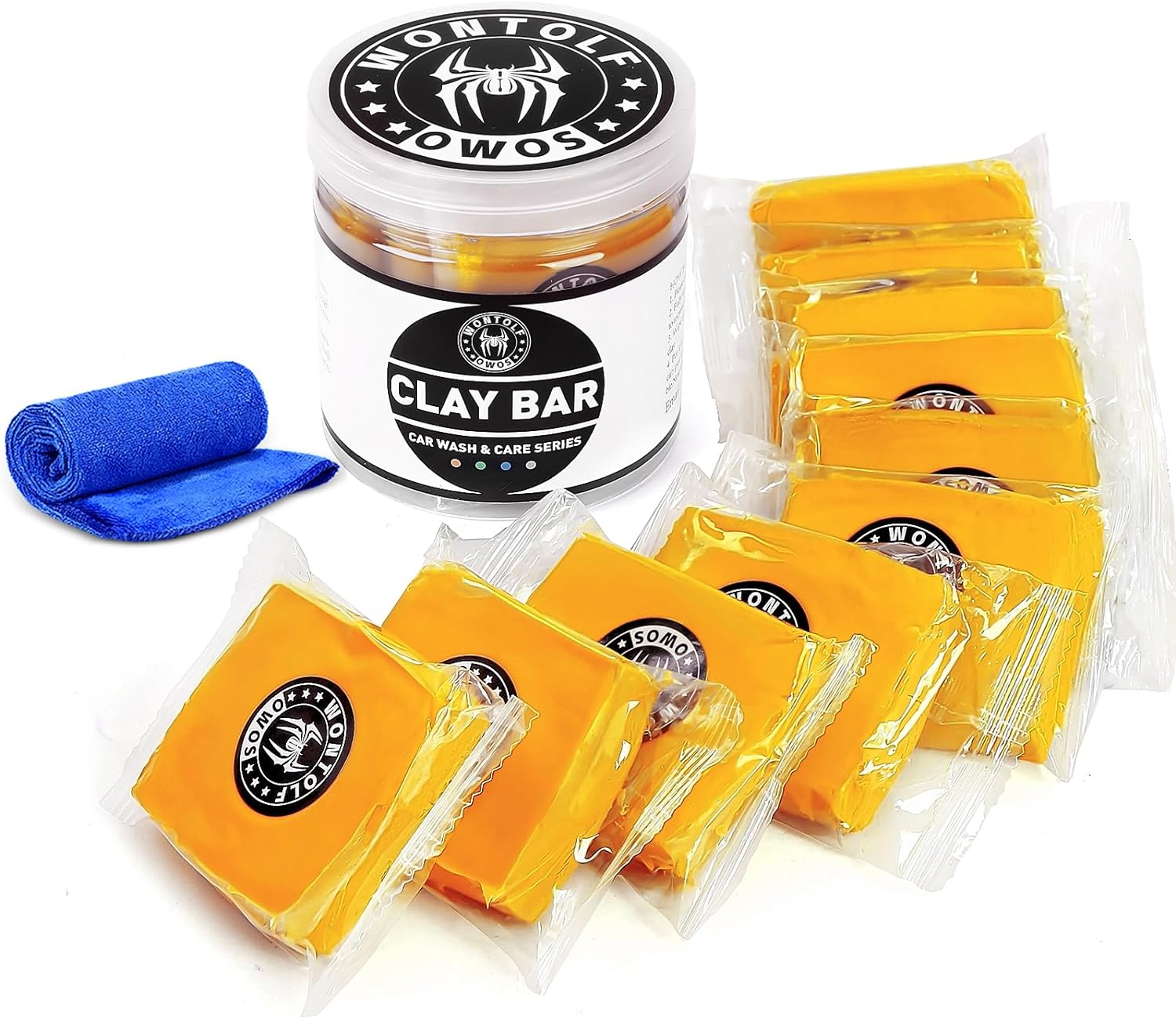 10 Pack Clay Bars Auto Detailing Premium Grade Magic Clay Bar Kit Car Detailing...