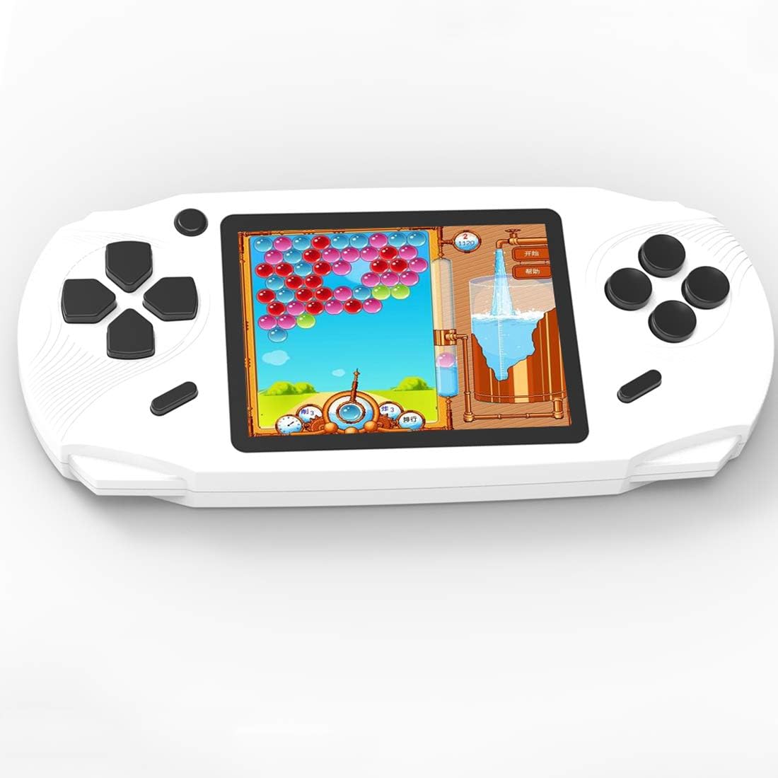 16 Bit Handheld Games for Kids Adults 3.0'' Large Screen Preloaded 100 HD Classi...