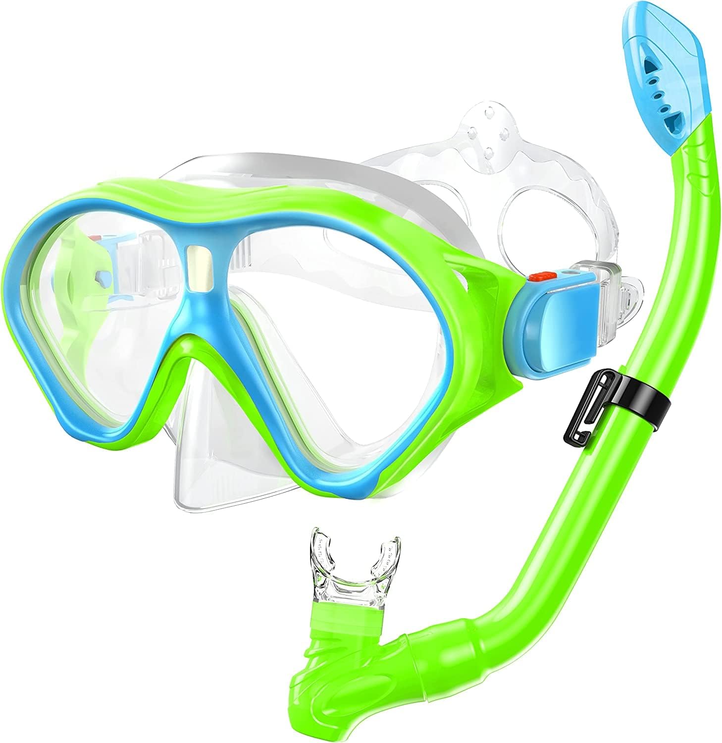 Gintenco Kids Snorkel Set, Diving Mask for Children as Unisex Kids Swimming Gogg...