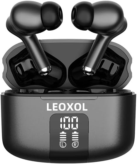 Leoxol Wireless Earbuds, Bluetooth 5.3 Headphones...
