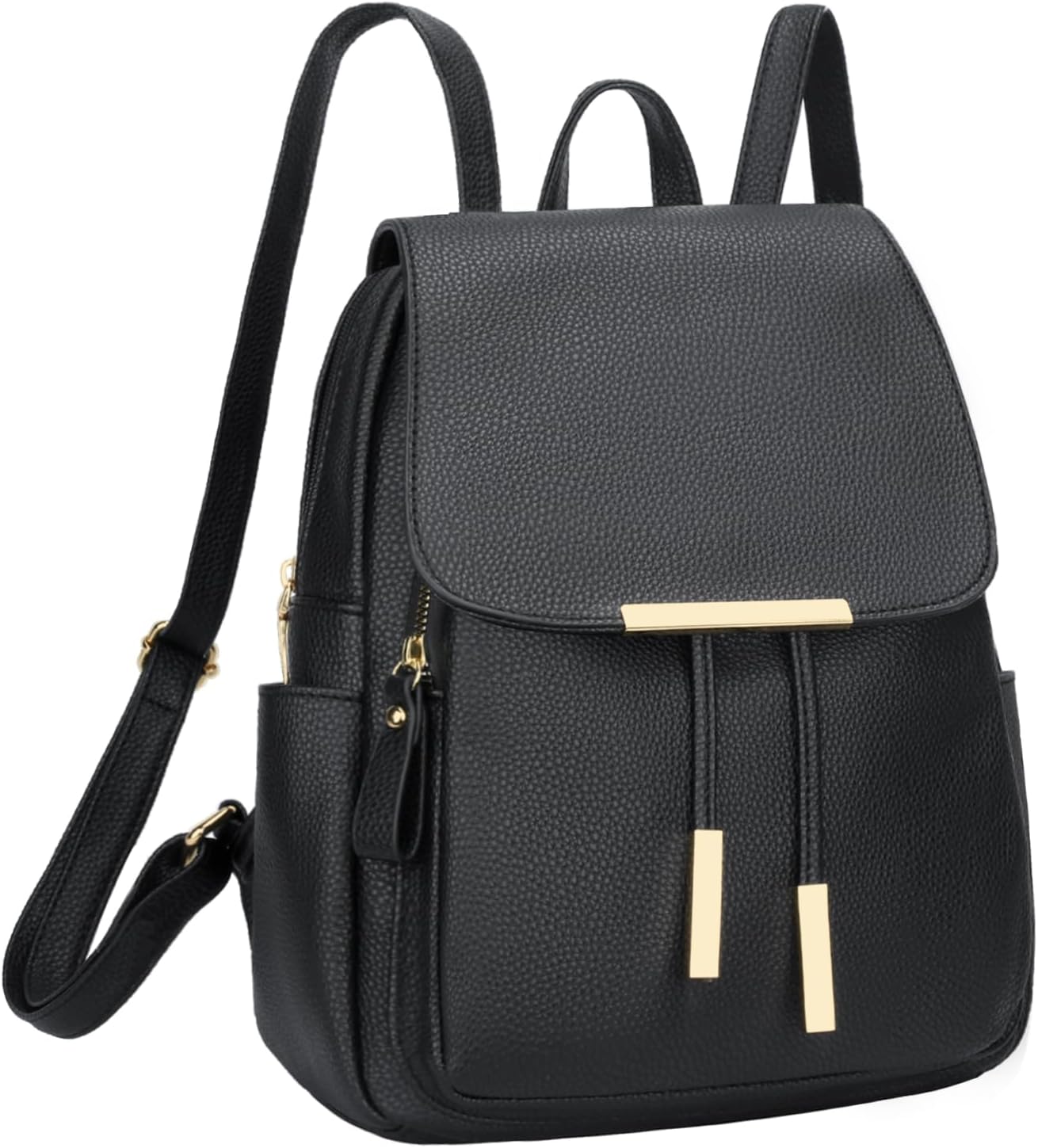 KKXIU Trendy Leather Backpack Purse for Women and Ladies Shoulder Travel Daypack...