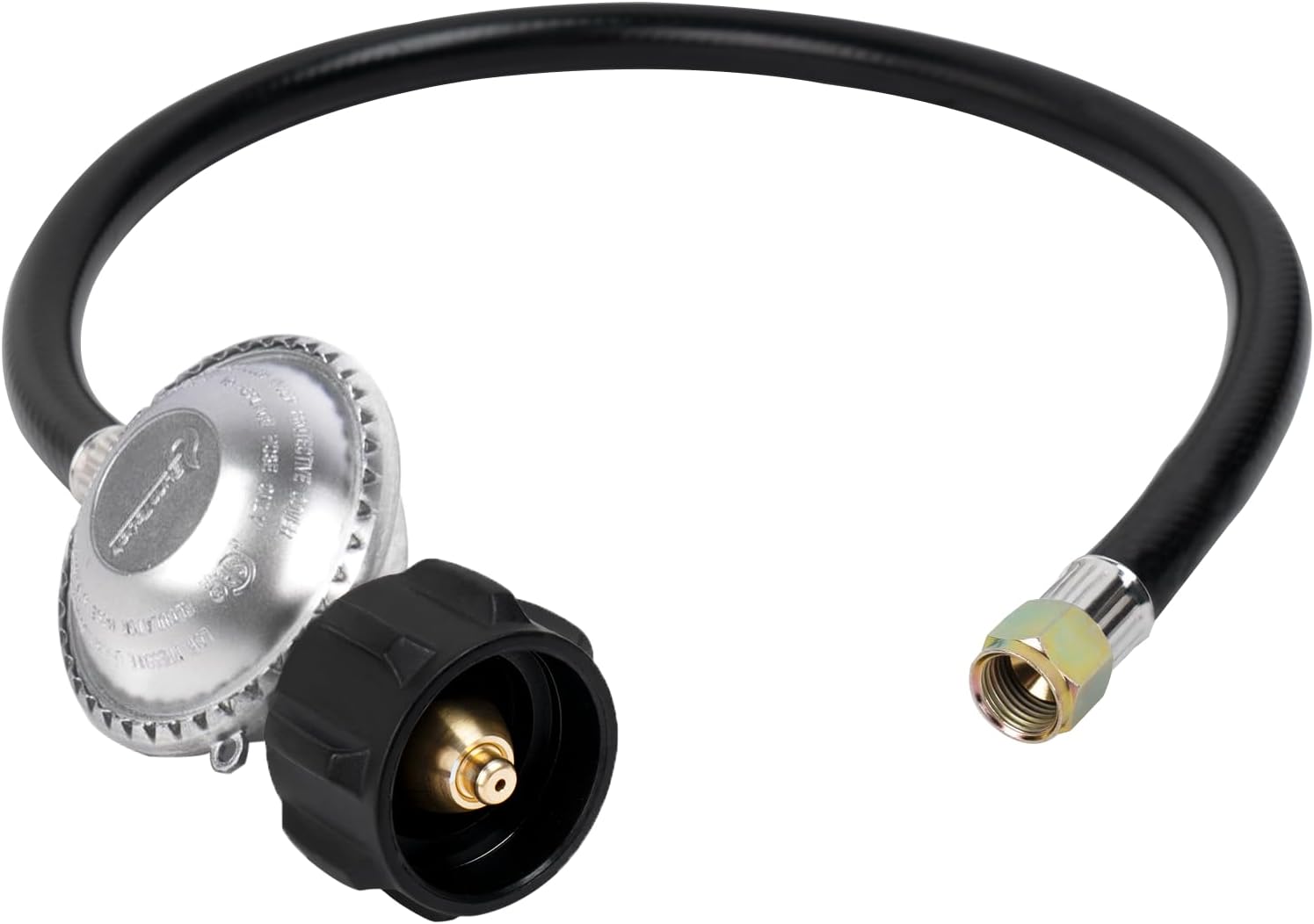 SHINESTAR 2 Feet Universal Gas Grill Regulator and Hose, Replacement for Weber,...