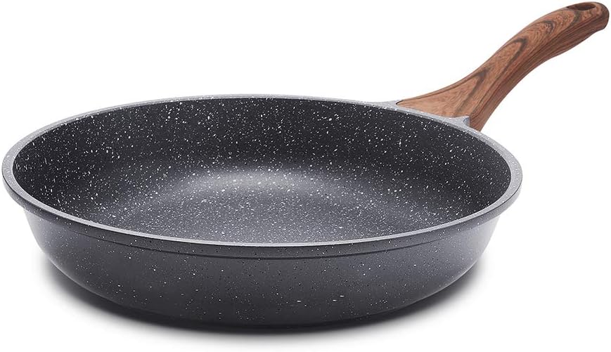 SENSARTE Non Stick Frying Pan Skillet, 24cm Swiss Granite Coating Omelette Pan,...