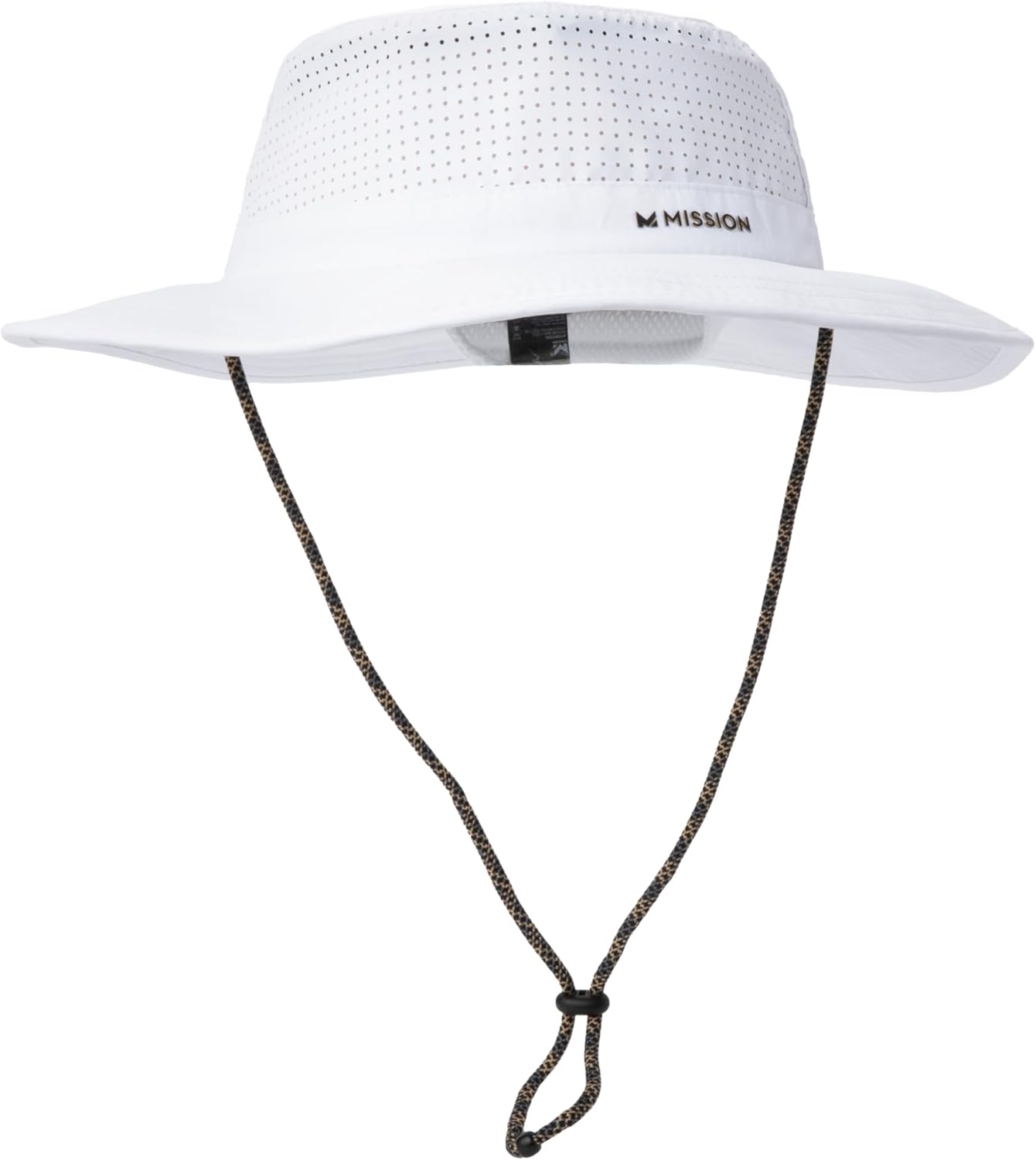 MISSION Cooling Boonie Hat - Wide Brim Adjustable Sun Hats for Men and Women Whi...