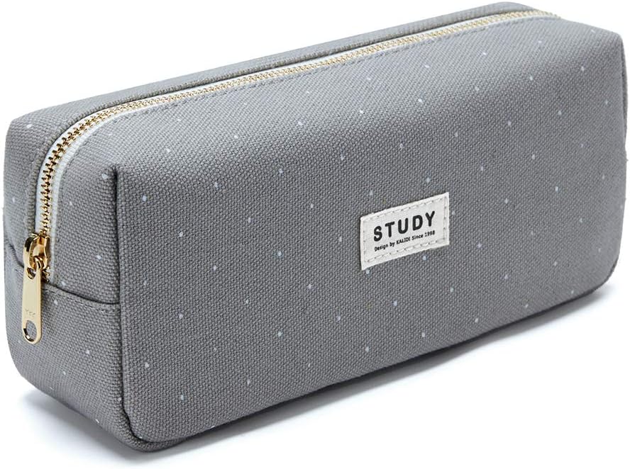 KALIDI Corduroy Pencil Case Large Pen Bag Stationery Pouch for Teenage Boys Girl...