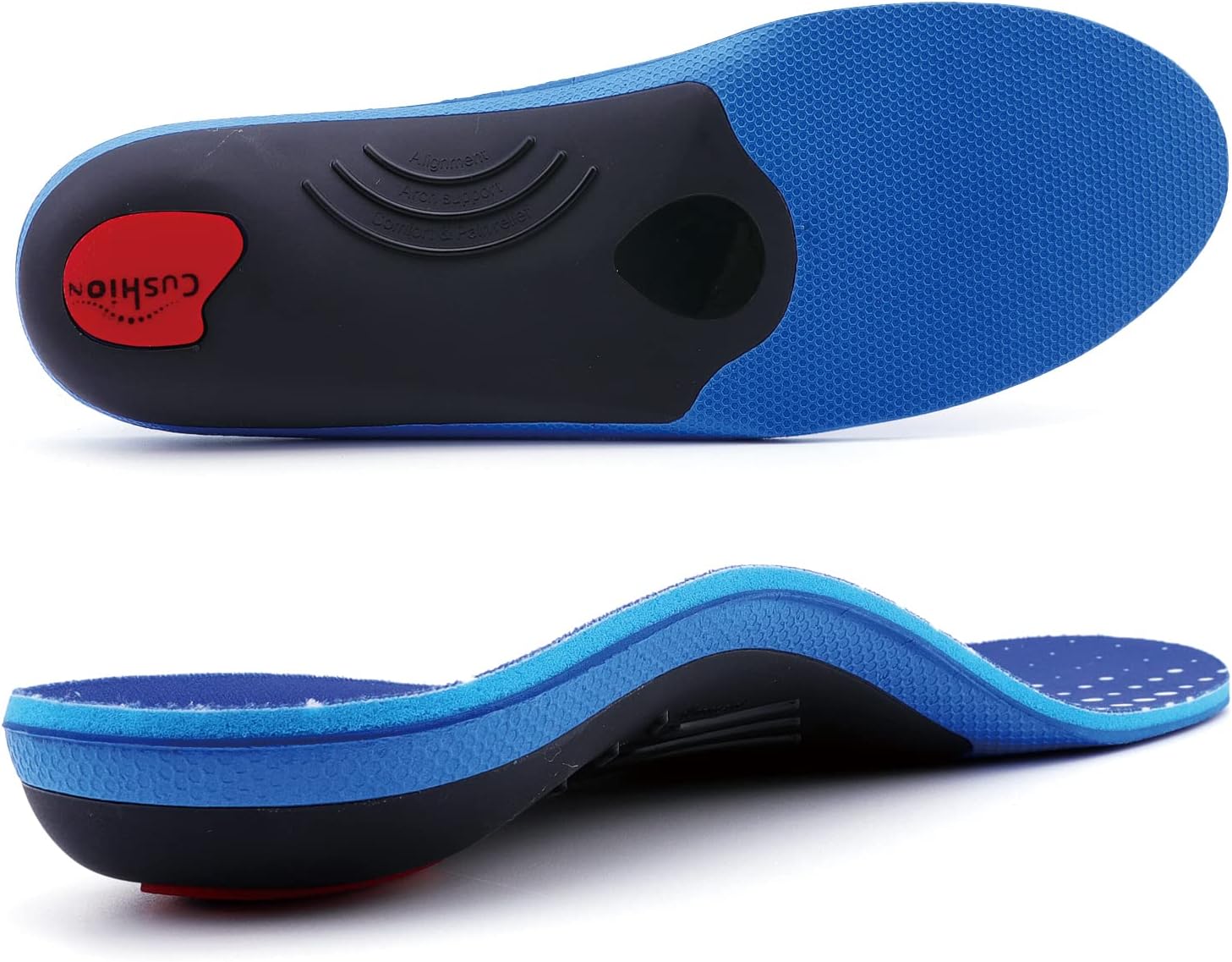 TOPSOLE Orthotic Insoles Plantar Fasciitis Insoles Arch Support Insoles for Flat...