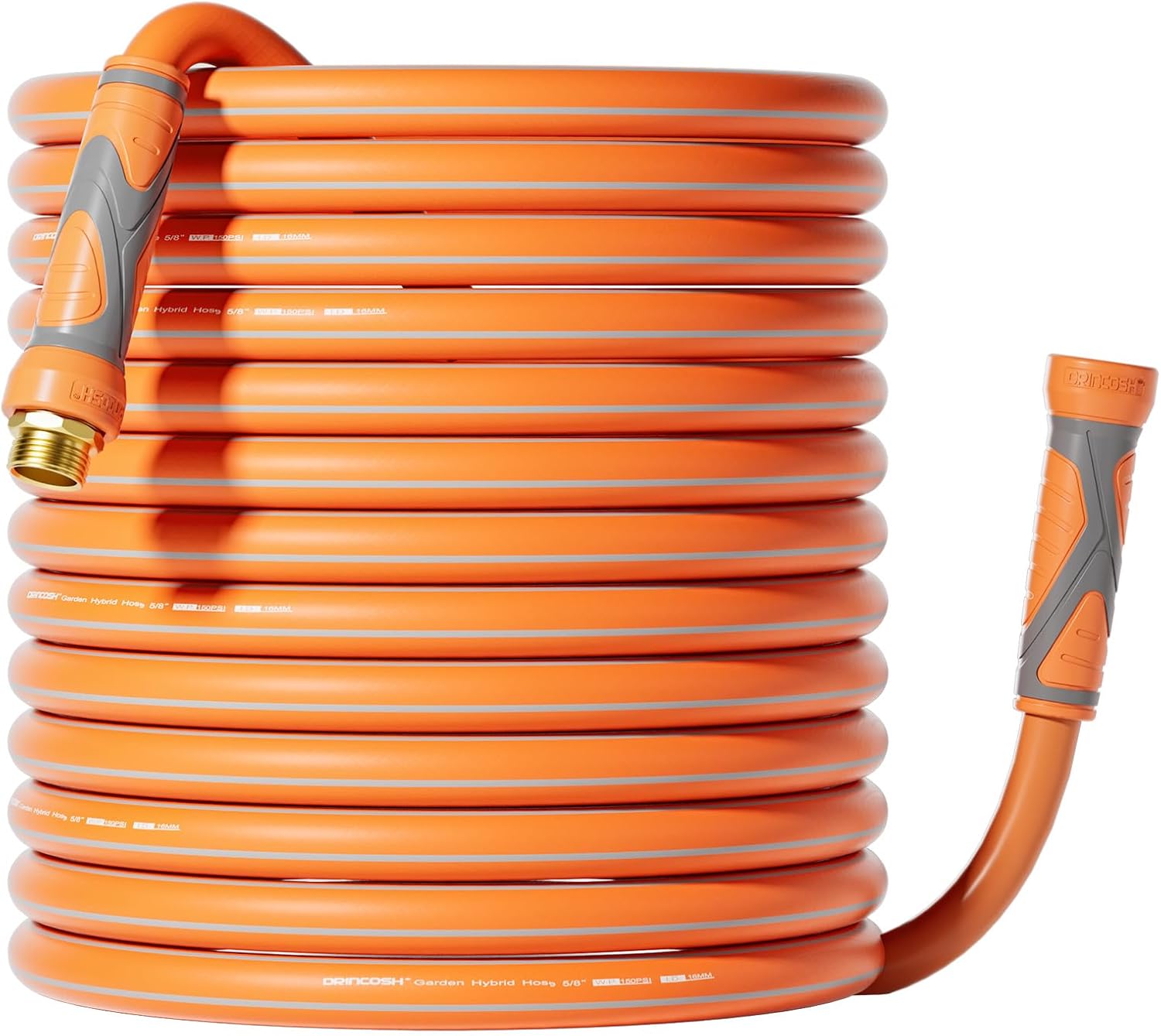 Garden Hose 100 ft x 5/8" Flexible Garden Hose Ultra Durable Water Hose Lightwei...
