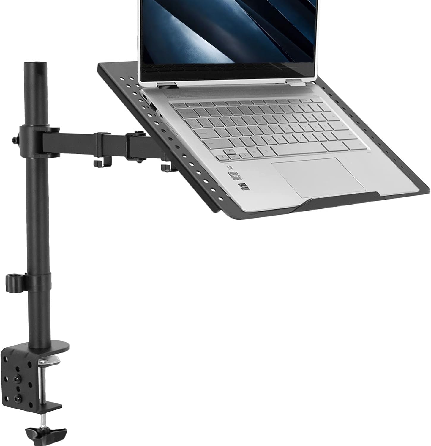 VIVO Single Laptop Notebook Desk Mount Stand, Full...