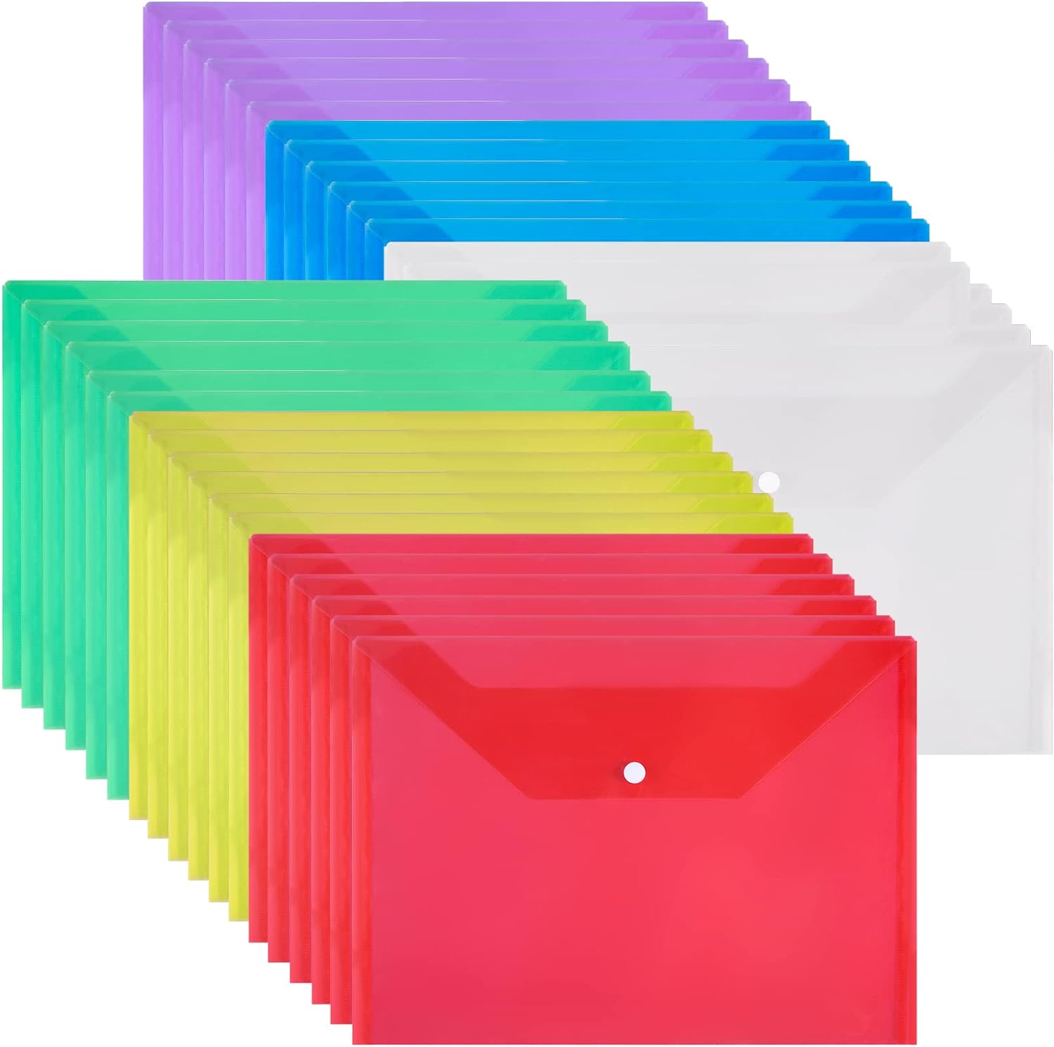 Plastic-Wallets Folder A4 Document Files Folders P...