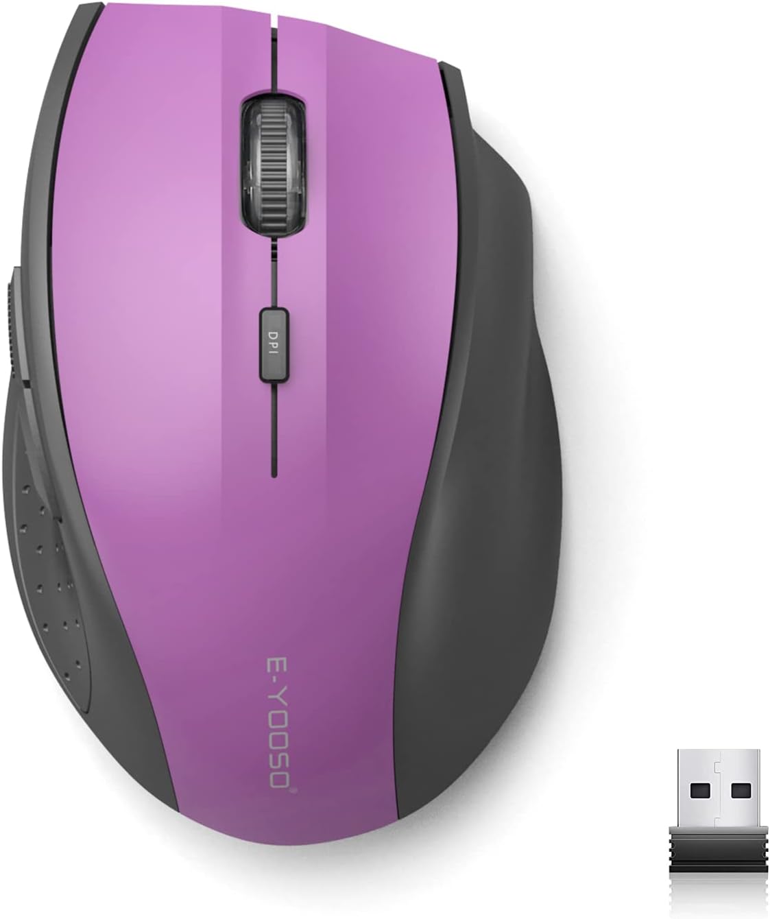 E-YOOSO Wireless Mouse, Computer Mouse 18 Months Battery Life Cordless Mouse, 5-...