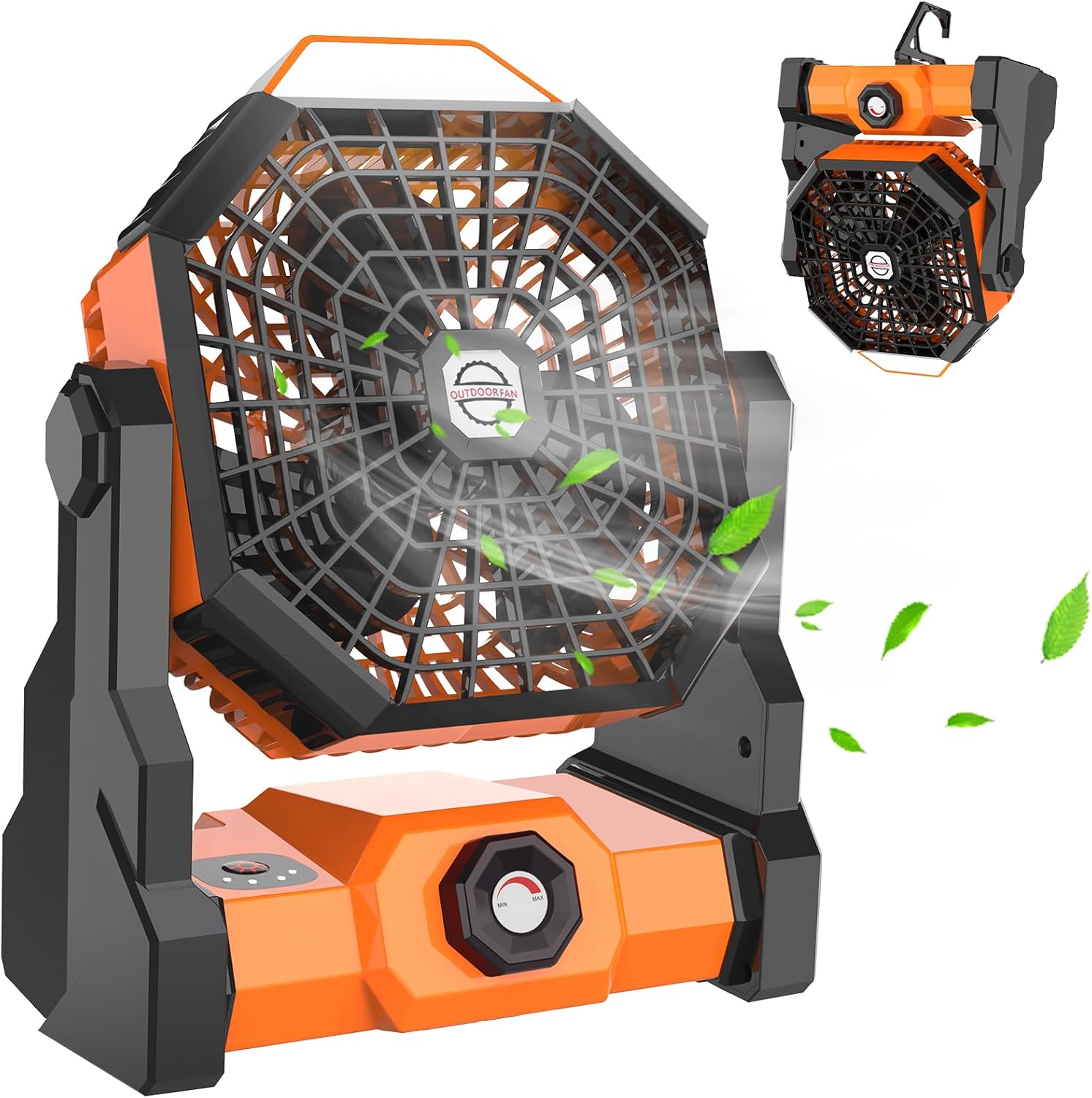 Camping Fan Rechargeable, 10400mAh Portable Battery Operated Camping Fan for Ten...