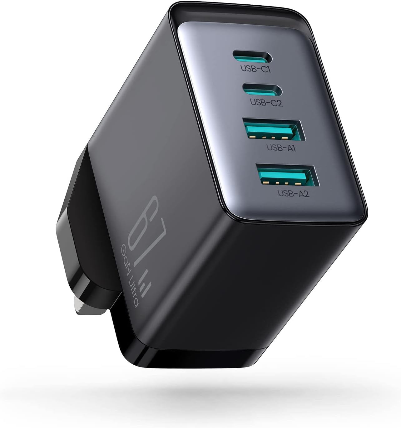 JOYROOM 67W USB C Charger 4-Ports Fast Charger Plug GaN Ultra Multiple USB C Plu...
