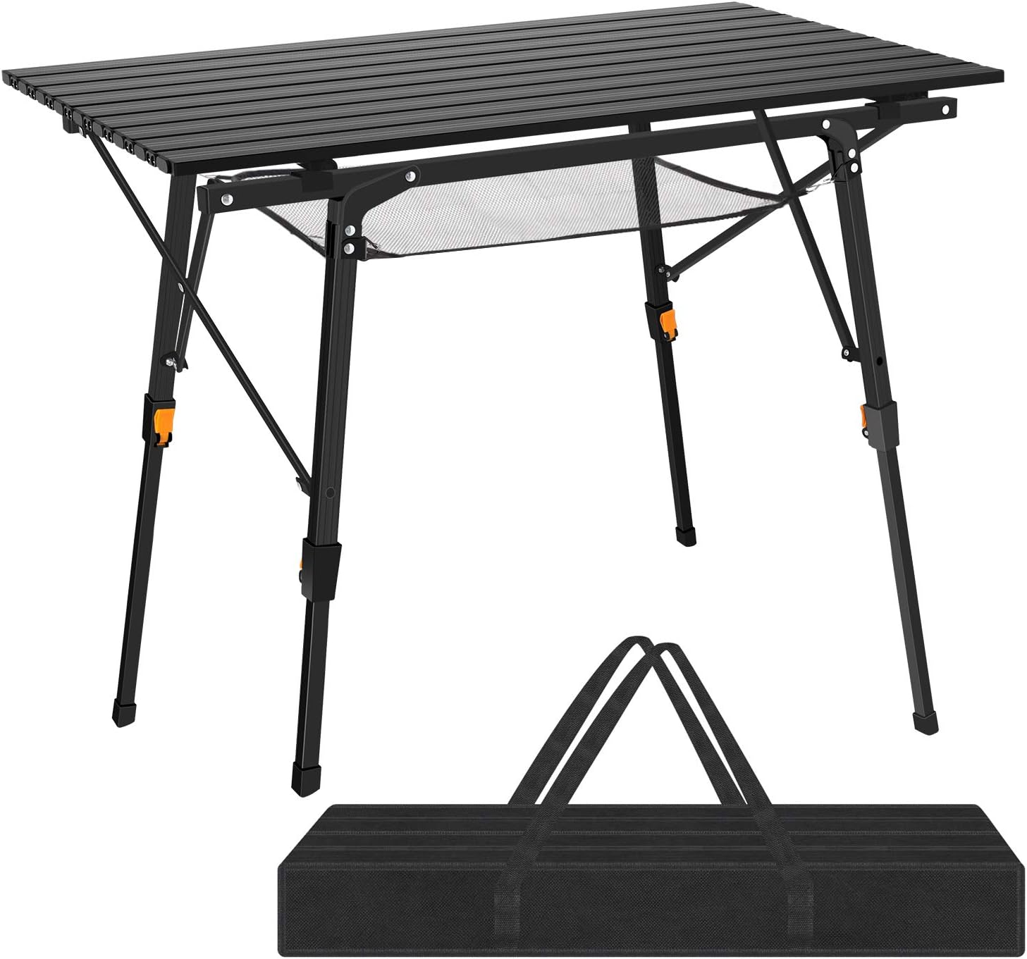 Nestling Picnic Folding Tables Aluminum Table for Outdoor Dining Tables for Camp...