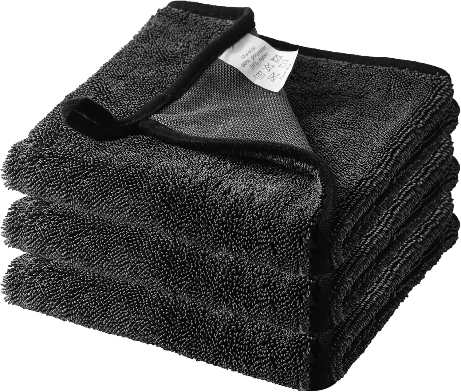 FOGOIN Microfibre Cleaning Cloth Drying Towel 60 x 40 CM, Quick Dry Streak Free...